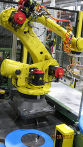 Automated robot checking for defects