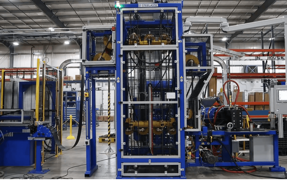 Steelastic Cooling Drum Accumulator