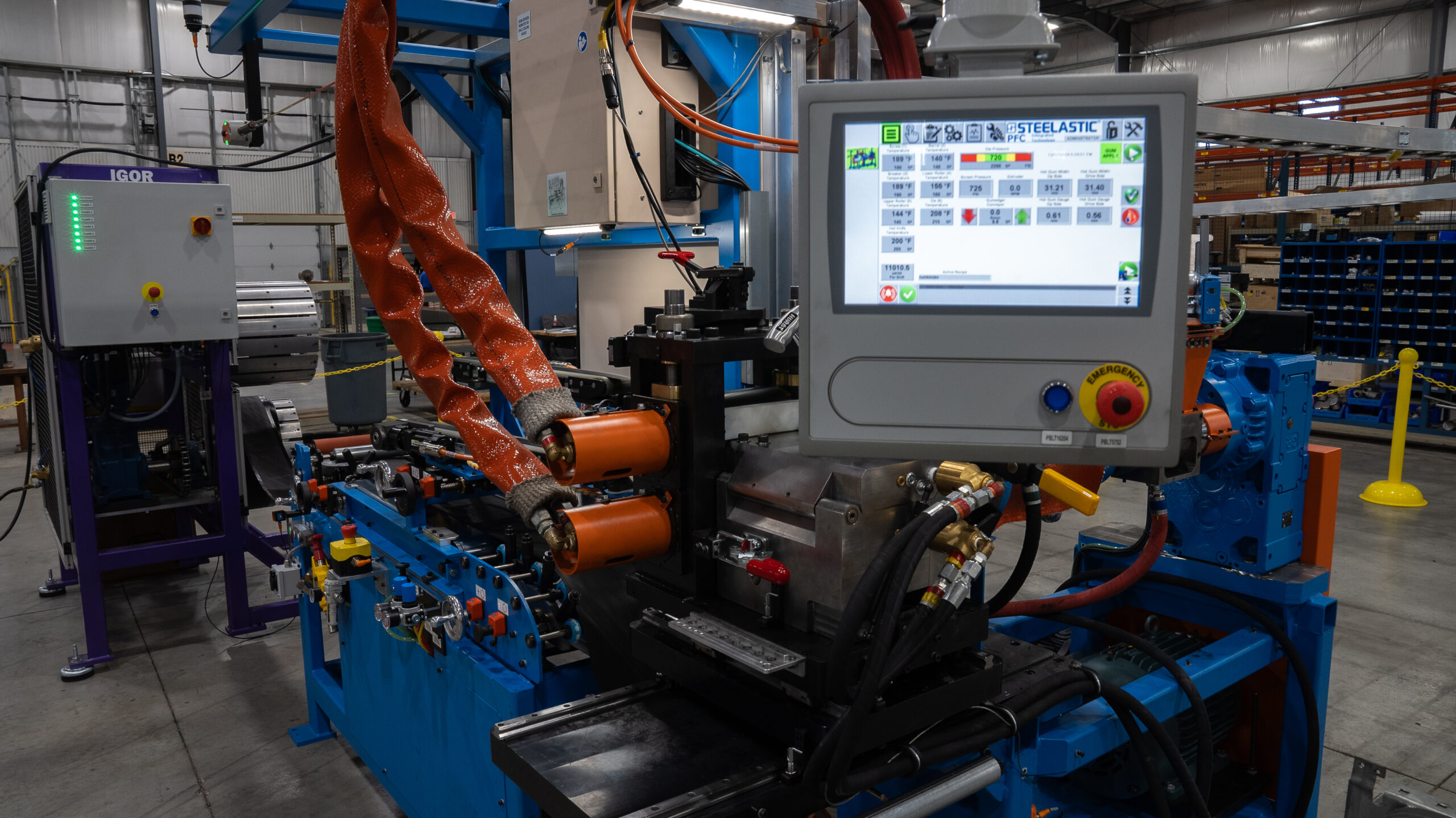 Double Roll Roller Die Monitor