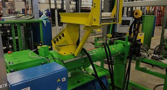 Rubber extrusion system by RMS Equipment