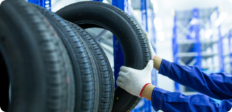 Image shows tires that can be manufactured using Steelastic’s calenderless, extrusion-based system for a high-quality, low-cost solution.