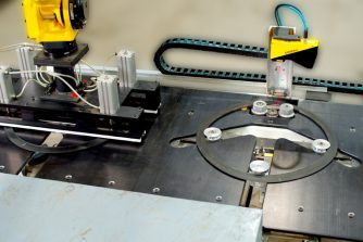 Detail Photo of the Revolutionary 360° Bead Apex Inspection System