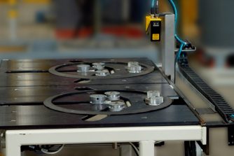 Detail Photo of the Revolutionary 360° Bead Apex Inspection System