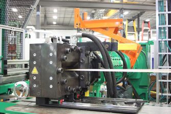 Detail Photo of Green Steelastic Extruded Steel Belt Systems